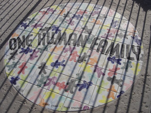 One Human Family Mosaic at Southernmost Point