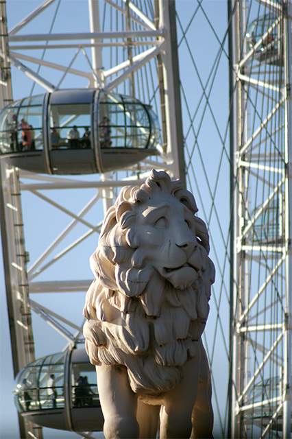 Westminster Bridge Lion