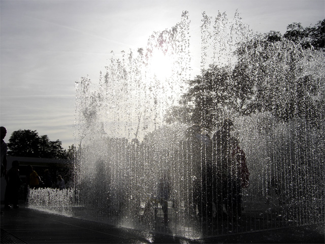 Water Display at the Thames Festival