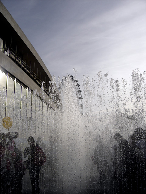 Water Display at the Thames Festival