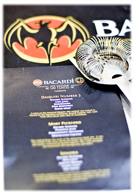 Bacardi and LCC Bar Cocktail List