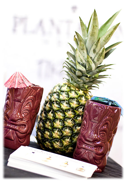 Plantation Rum Tiki Mugs