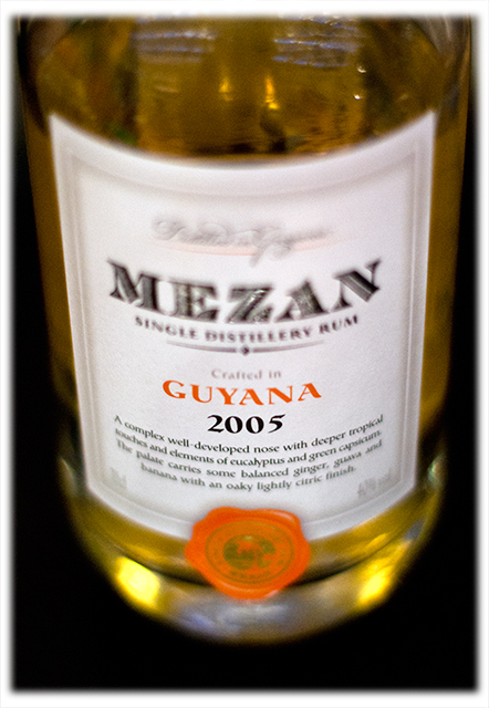 Mezan Guyana 2005 Rum