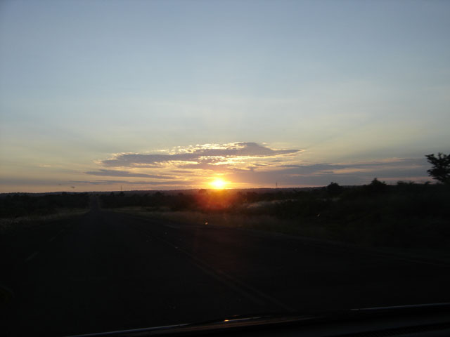 Sunrise over the Kruger