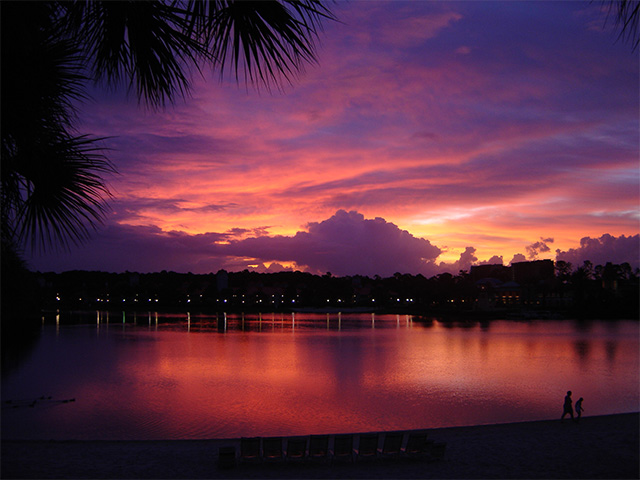 Sunrise at Disney's Caribbean Resort