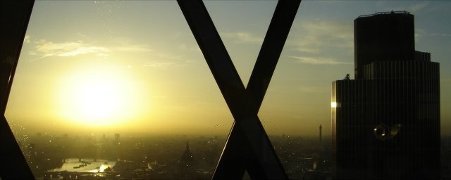 Sunset from the Gherkin