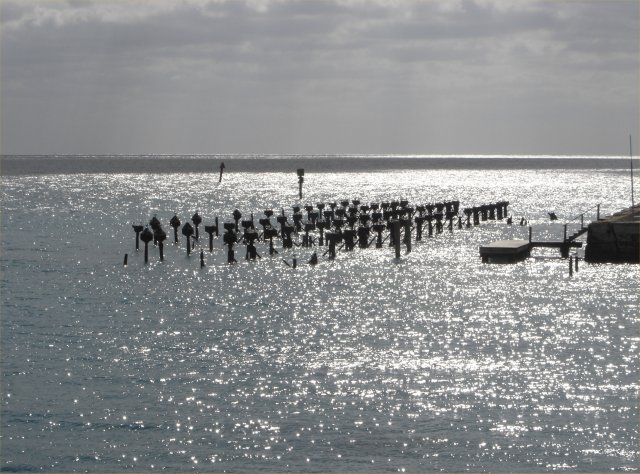 Moaring Posts at Fort Jefferson