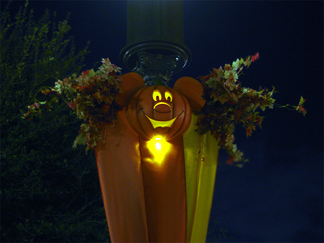 Mikey Pumpkin at Disney's Magic Kingdom