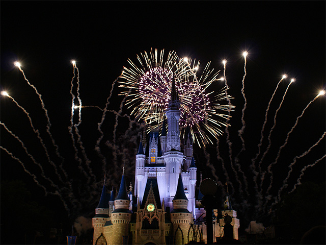 Wishes Nighttime Fireworks Spectacular at Disney's Magic Kingdom